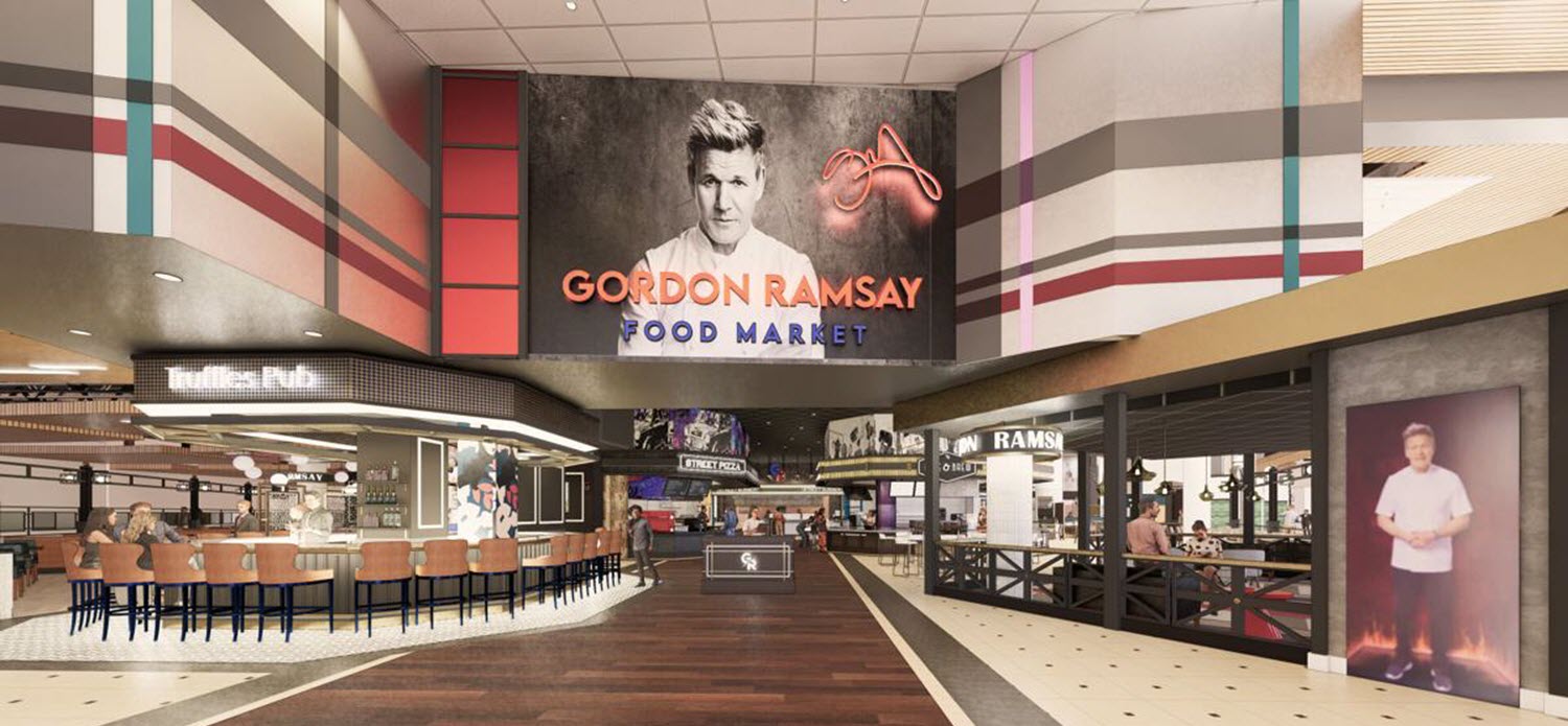 Gordon Ramsey Food Market at Harrah's Cherokee Convention Center